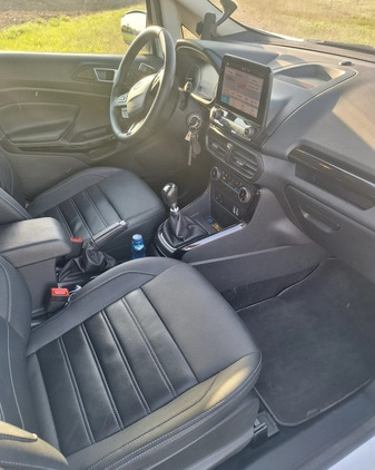 Ford EcoSport cena 72500 przebieg: 53150, rok produkcji 2020 z Września małe 631